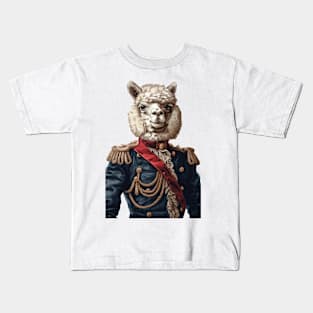 Napoleon BonAlpaca Kids T-Shirt